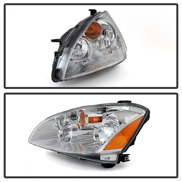 2002-2004 Nissan Altima Chrome Headlight