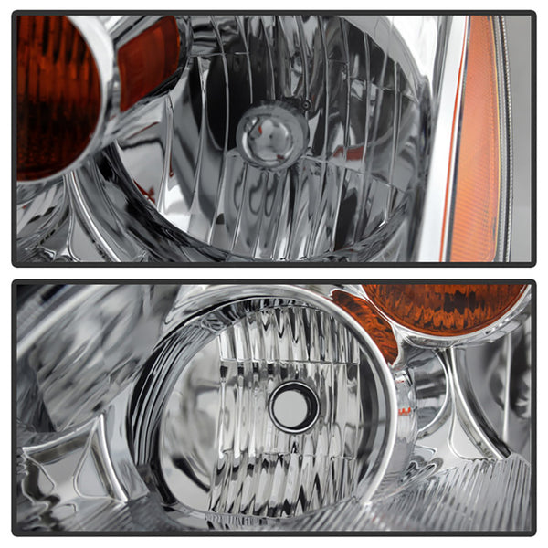 2002-2004 Nissan Altima Chrome Headlight