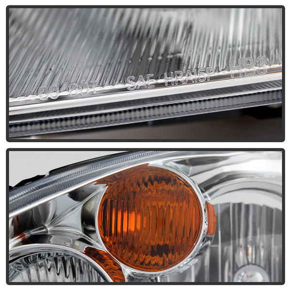 2002-2004 Nissan Altima Chrome Headlight