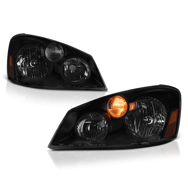 2005-2006 Nissan Altima Sinister Black Headlight