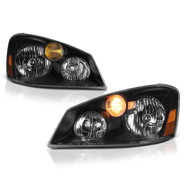 2005-2006 Nissan Altima Black Headlight