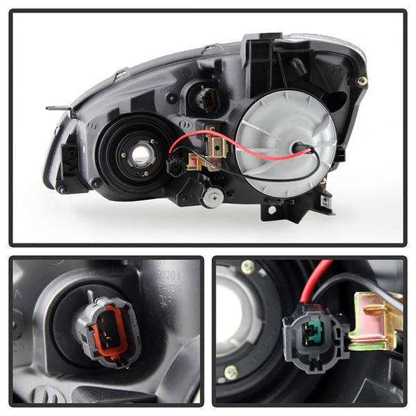 2005-2006 Nissan Altima Black Headlight