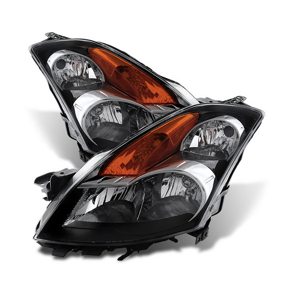 2007-2009 Nissan Altima Black Headlight
