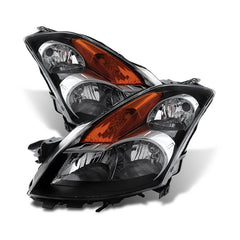 2007-2009 Nissan Altima Black Headlight