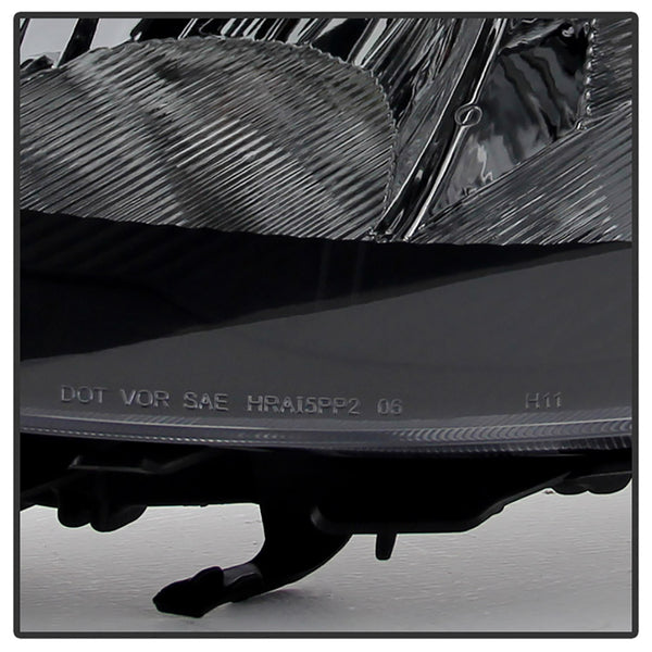 2007-2009 Nissan Altima Black Headlight