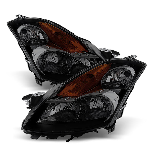 2007-2009 Nissan Altima Sinister Black Headlight