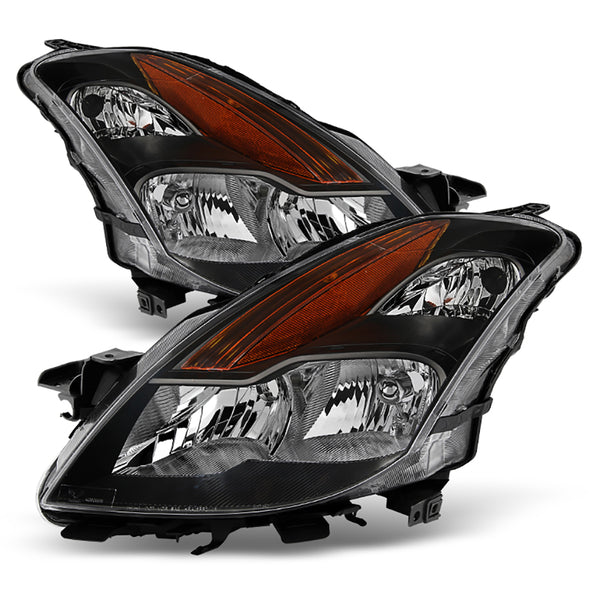 2008-2009 Nissan Altima Black Headlight