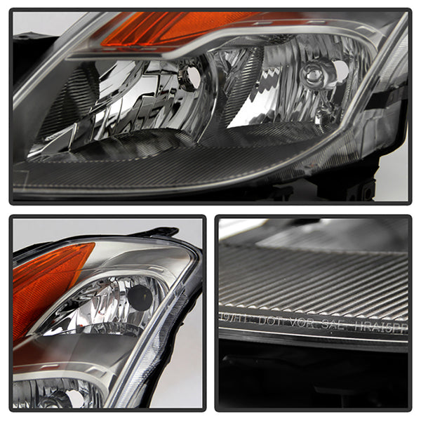 2008-2009 Nissan Altima Chrome Headlight