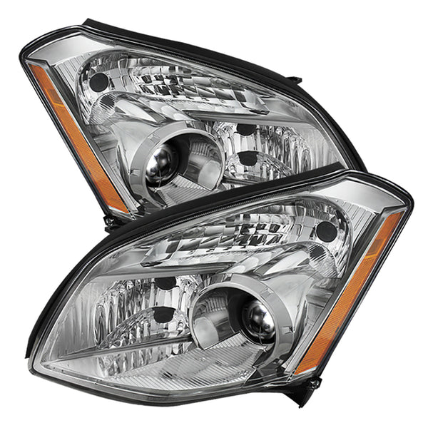 2007-2008 Nissan Maxima Chrome Headlight