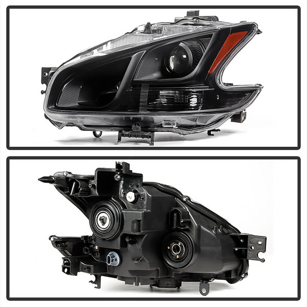 2009-2013 Nissan Maxima Black Headlight