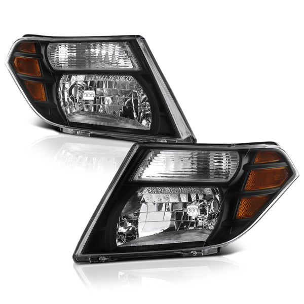 2008-2012 Nissan Pathfinder Black Headlight