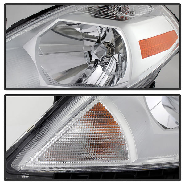 2007-2012 Nissan Versa Chrome Headlight