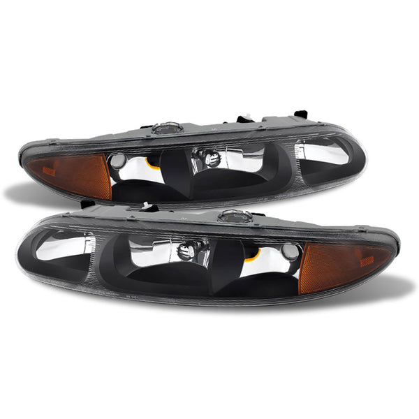 1999-2004 Oldsmobile Alero Black Headlight