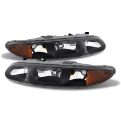 1999-2004 Oldsmobile Alero Black Headlight