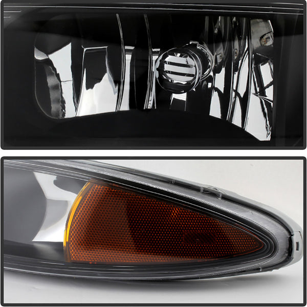 1999-2004 Oldsmobile Alero Black Headlight