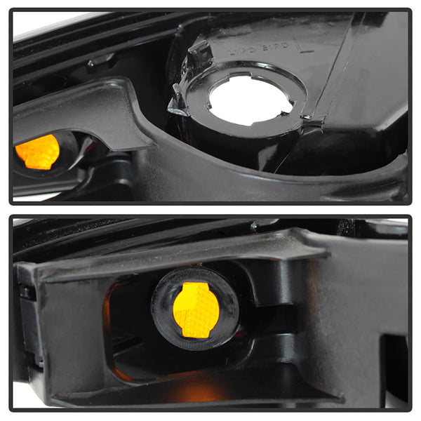 1997-2003 Pontiac Grand Prix Black Headlight