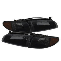 1997-2003 Pontiac Grand Prix Sinister Black Headlight