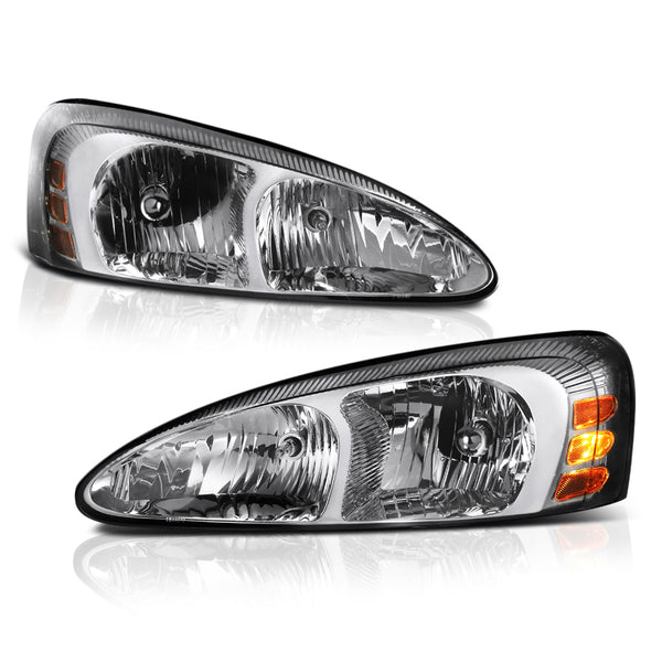 2004-2008 Pontiac Grand Prix Chrome Headlight