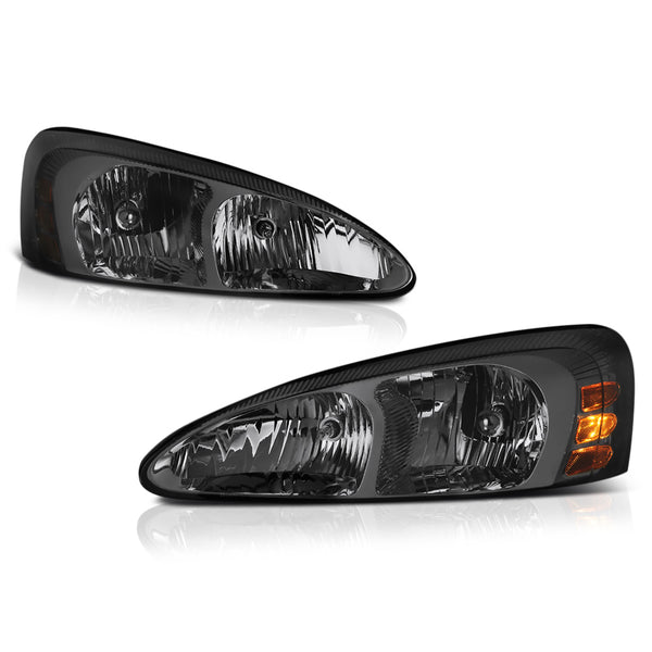 2004-2008 Pontiac Grand Prix Smoked Headlight