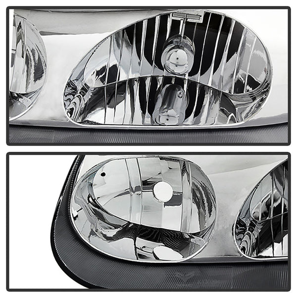 2001-2002 Saturn SC-Series Chrome Headlight