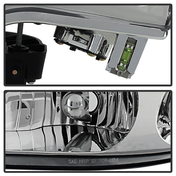 2001-2002 Saturn SC-Series Chrome Headlight