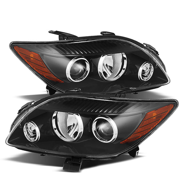 2008-2010 Scion tC Black Headlight