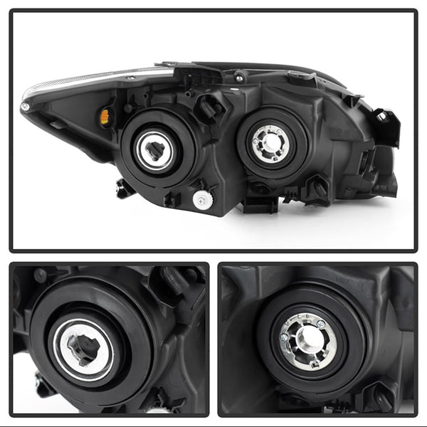 2008-2010 Scion tC Black Headlight