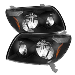 2003-2005 Toyota 4Runner Black Headlight