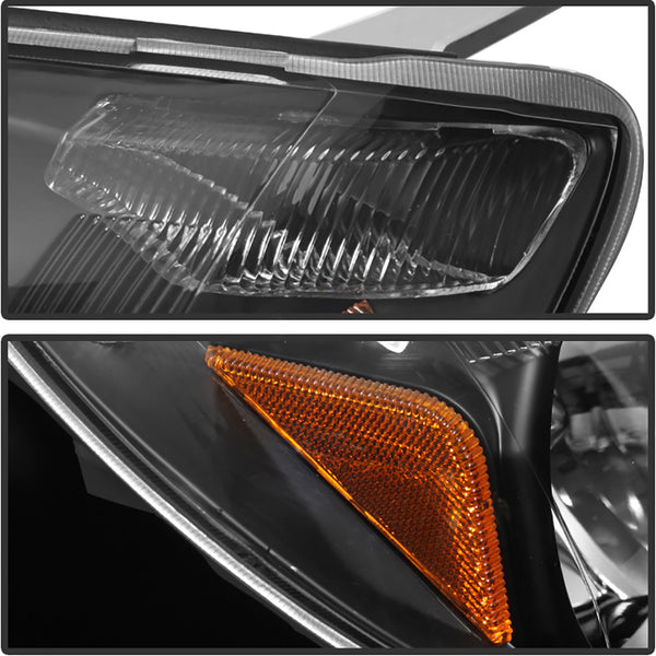 2003-2005 Toyota 4Runner Black Headlight
