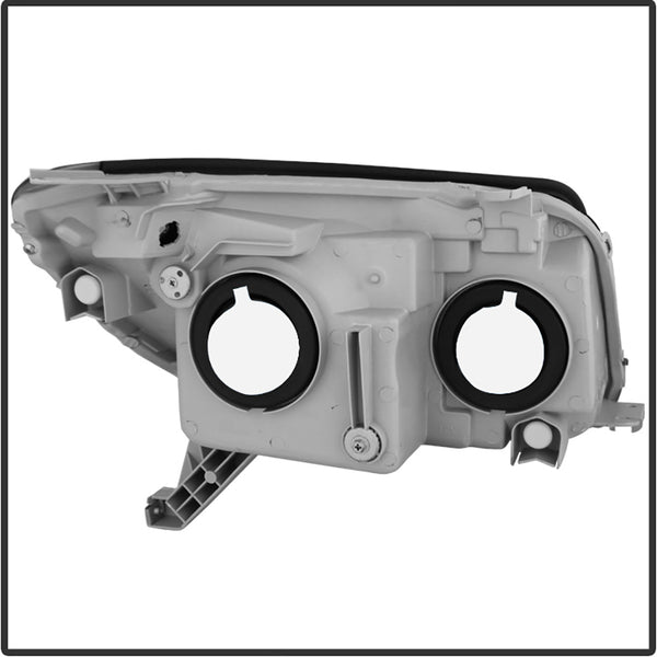 2003-2005 Toyota 4Runner Black Headlight