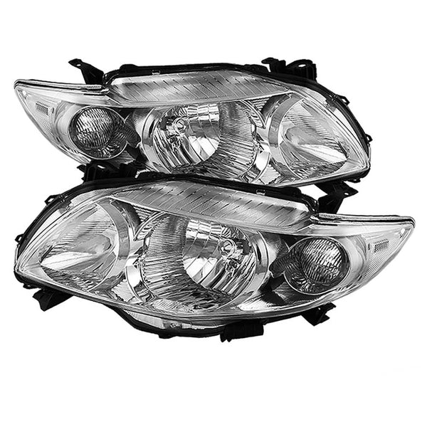 2009-2010 Toyota Corolla Chrome Headlight