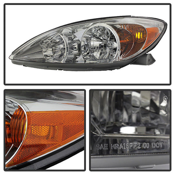 2002-2004 Toyota Camry Chrome Headlight