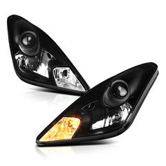 2000-2005 Toyota Celica Black Headlight