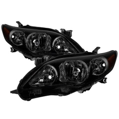 2011-2013 Toyota Corolla Sinister Black Headlight