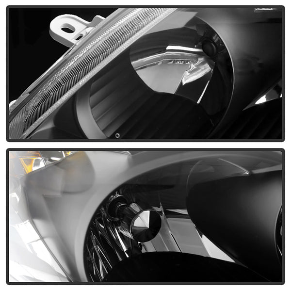 2003-2005 Toyota Matrix Black Headlight
