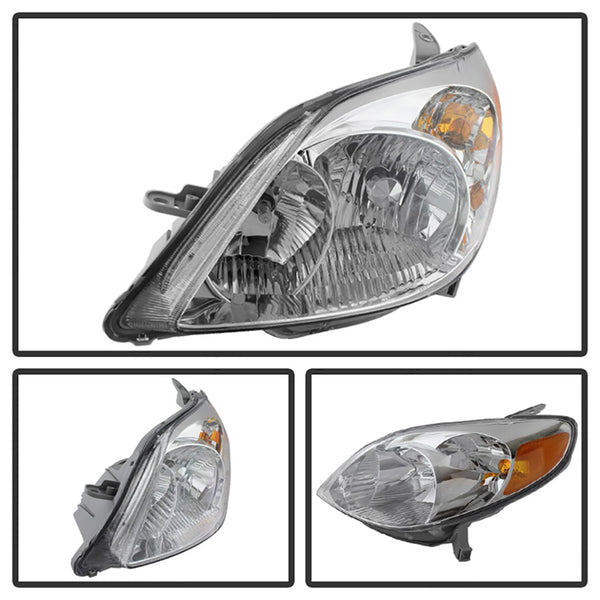 2003-2005 Toyota Matrix Chrome Headlight