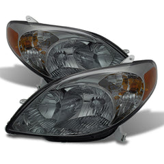 2003-2005 Toyota Matrix Smoked Headlight