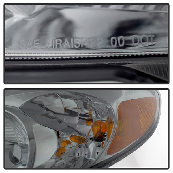 2003-2005 Toyota Matrix Smoked Headlight