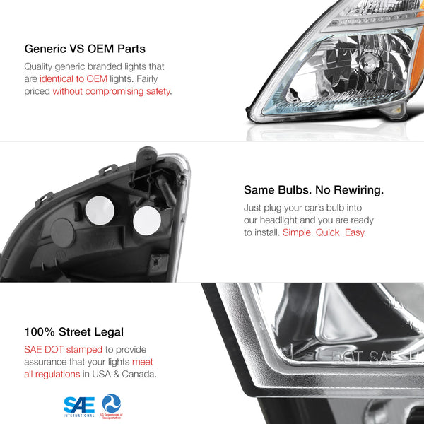 2005-2009 Toyota Prius Headlight