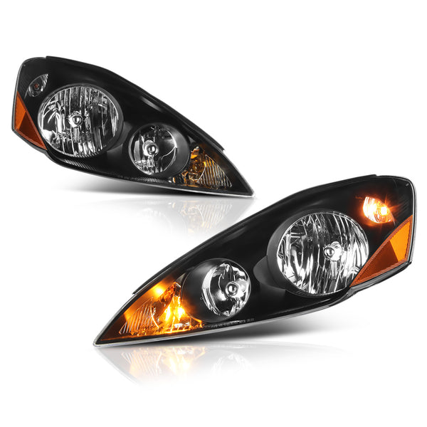 2006-2010 Toyota Sienna Black Headlight