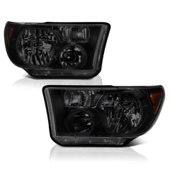 2007-2013 Toyota Tundra Sinister Black Headlight