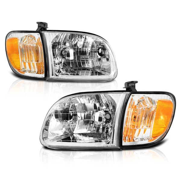 2000-2004 Toyota Tundra Chrome Headlight