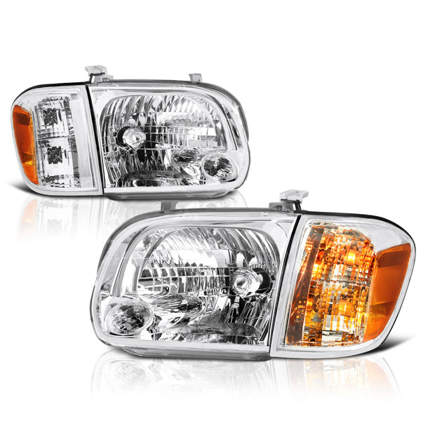 2005-2006 Toyota Tundra Chrome Headlight