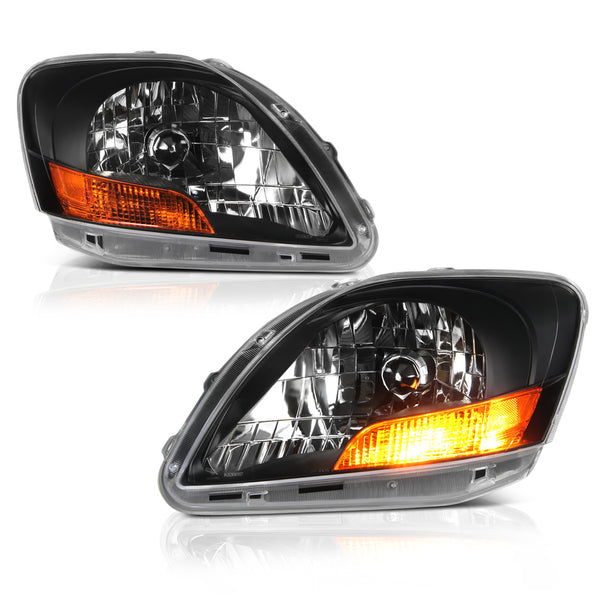 2007-2011 Toyota Yaris Black Headlight