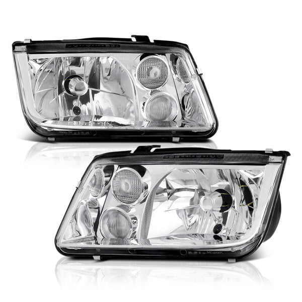 1999-2005 Volkswagen MK4 Jetta Chrome Headlight