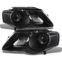 2006-2010 Volkswagen Passat Black Headlight