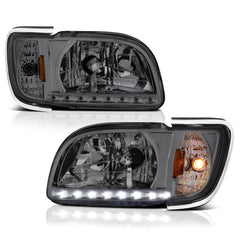 2001-2004 Toyota Tacoma Smoked Headlight