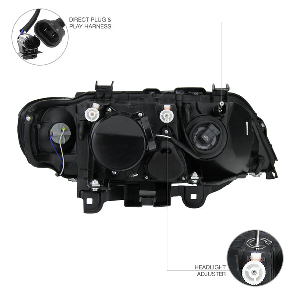 1998-2003 BMW E53 X5 Chrome Headlight