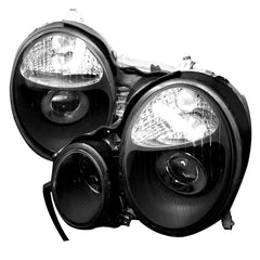 1996-1999 Mercedes-Benz W210 E-Class Black Headlight