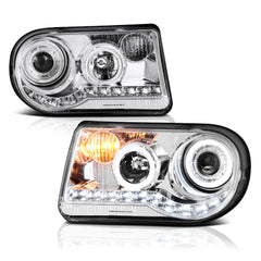 2005-2010 Chrysler 300C Chrome Headlight